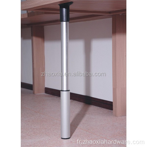 Pied de table pliant en aluminium